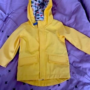 Cat and jack yellow raincoat
